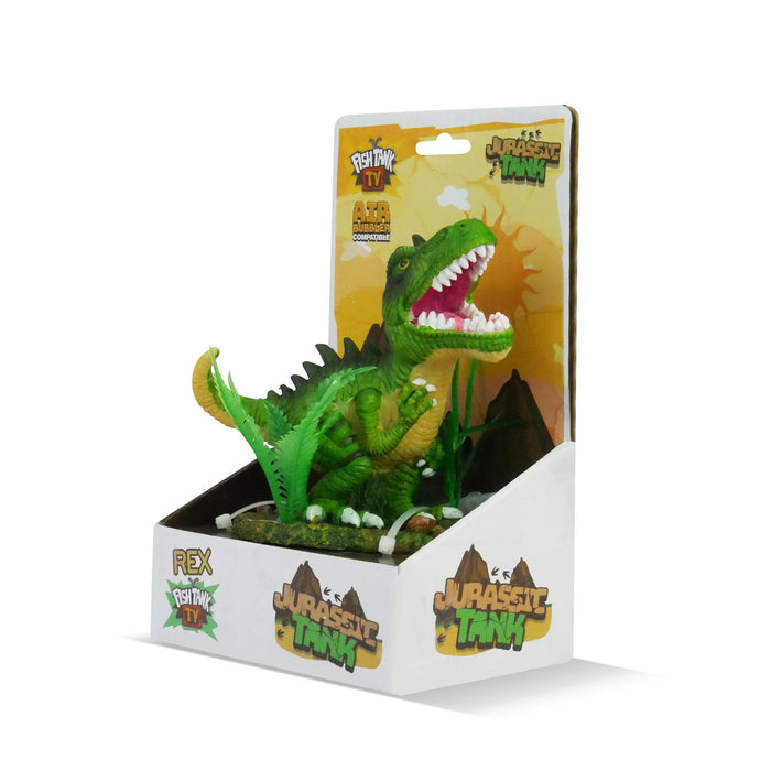 Fish Tank TV Jurassic Land Rex ***