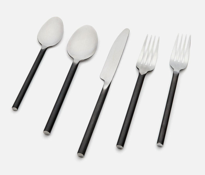 Flatiron Stainless 5-Piece Flatware - lollygag