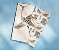 Flight Of Fancy Crane Bird Tea Towels