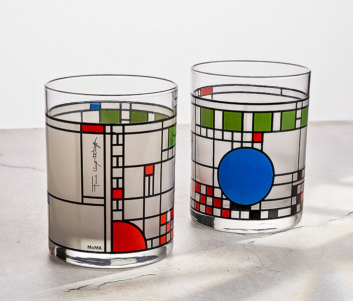 Frank Lloyd Wright Coonley Playhouse Moma Glasses-lollygag