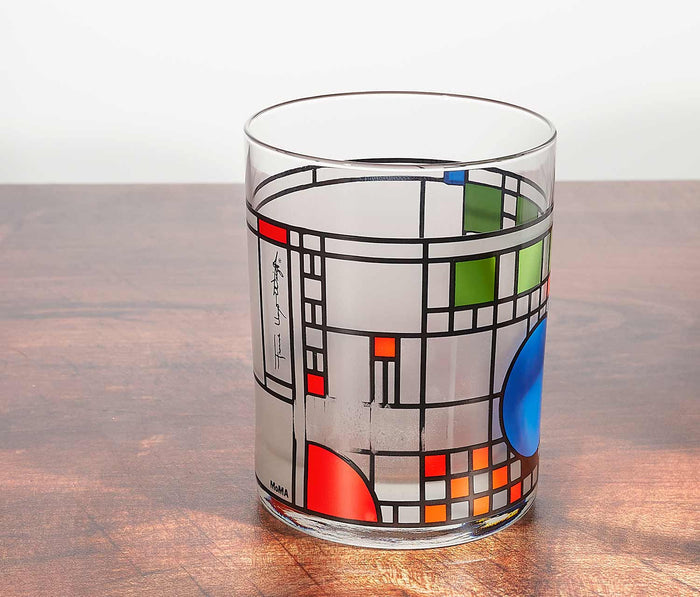 Frank Lloyd Wright Coonley Playhouse Window Tumbler Set - Lollygag.co