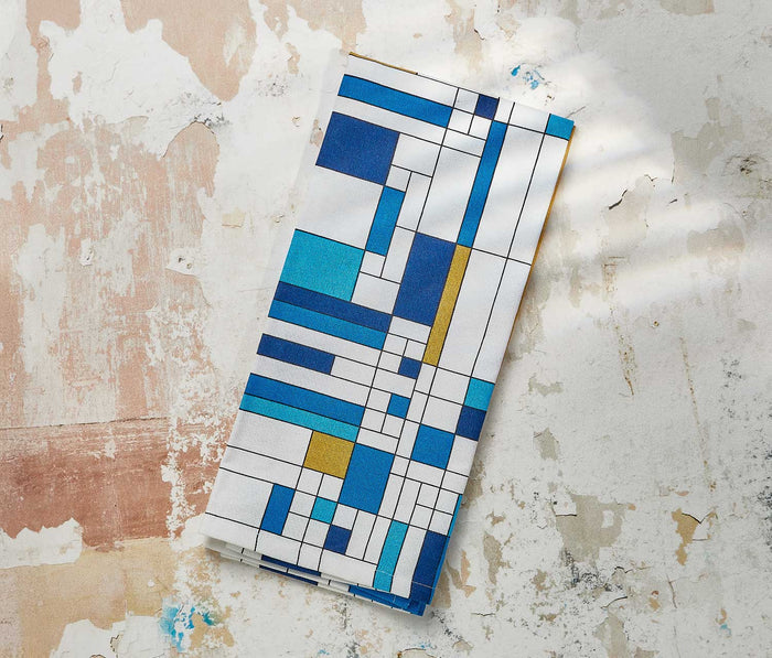 Frank Lloyd Wright Oak Park Kitchen Towel & Swedish Dishcloth Set - Lollygag.co