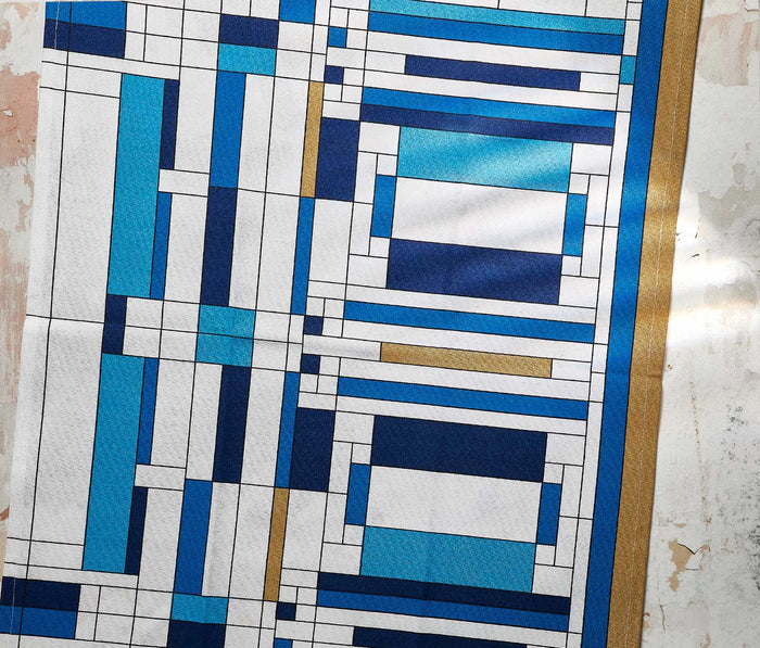 Frank Lloyd Wright Oak Park Kitchen Towel & Swedish Dishcloth Set - Lollygag.co