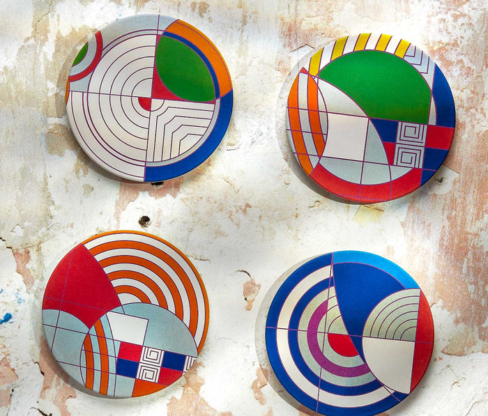 Frank Lloyd Wright Trivet & Coasters Gift Set of 5 - Lollygag