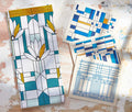 Frank Lloyd Wright waterlilies kitchen towel - lollygag