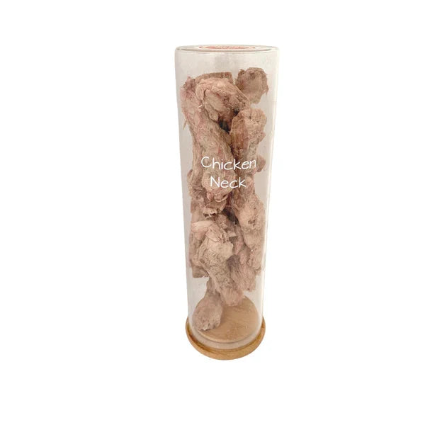 Freezy Paws Freeze Dried Chicken Necks Dog and Cat Treats 100g