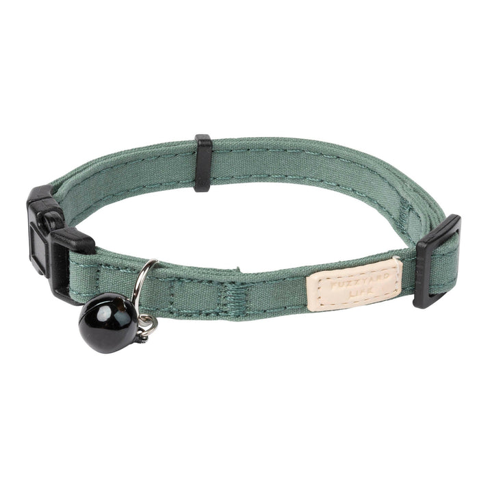 FuzzYard Life Cat Collar Myrtle Green-Habitat Pet Supplies