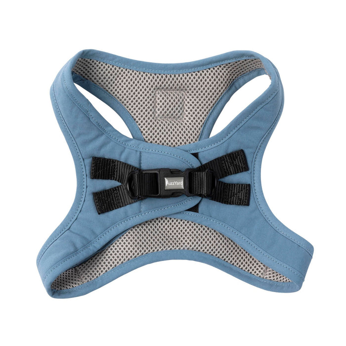 FuzzYard Life Step In Dog Harness French Blue Large