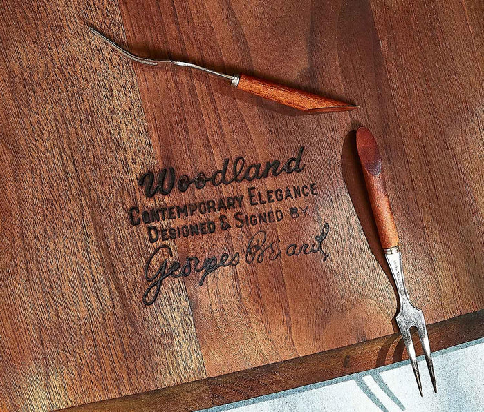 Georges Briard Peace Doves Wood & Tile Small Serving Board Set - lollygag