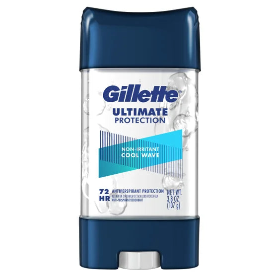 Gillette Ultimate Protection  2X Antiperspirant (Non-Irritant),  5-pack