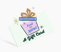 Hand illustrated Lollygag gift card -lollygag