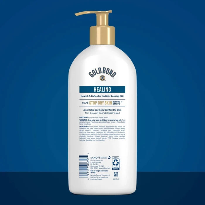 Gold Bond Healing Lotion with Aloe in Kenya - 3 Pack