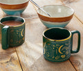 Danica Golden Moonlit midi green studio mugs - Lollygag