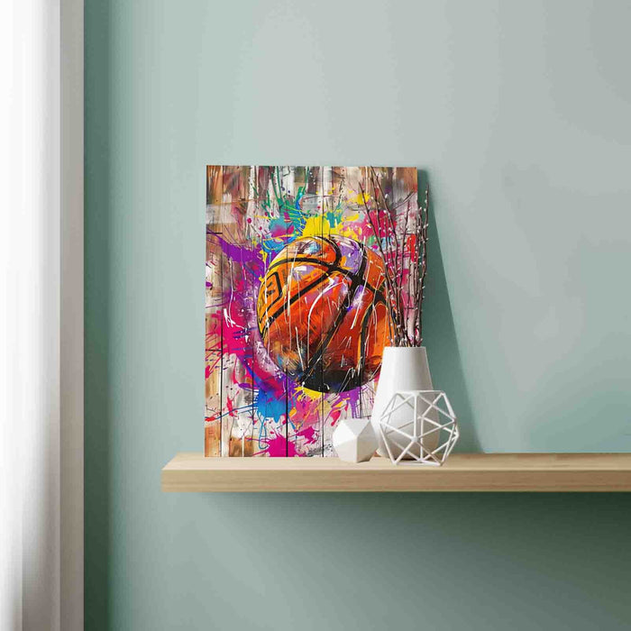 Graffiti Basketball Blast paint by numbers
