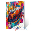 Graffiti Football Explosion paint by numbers