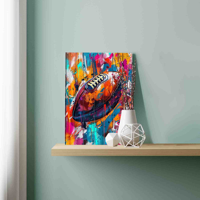 Graffiti Football Explosion paint by numbers