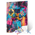 Graffiti Game Controller paint by numbers