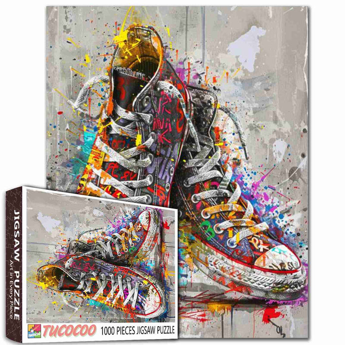 Graffiti Sneakers Jigsaw Puzzle