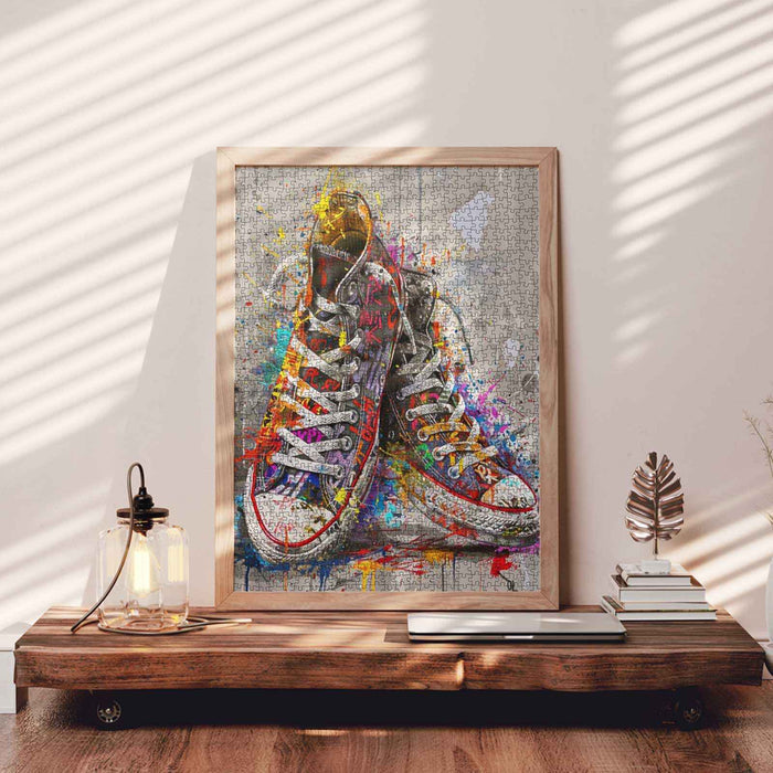 Graffiti Sneakers Jigsaw Puzzle