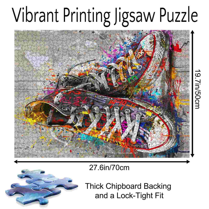 Graffiti Sneakers Jigsaw Puzzle