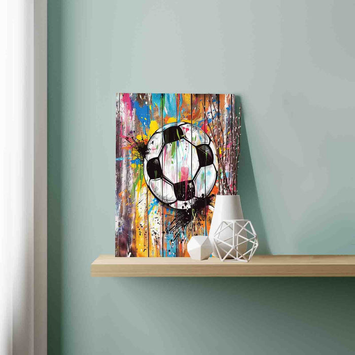 Graffiti Soccer Energy paint by numbers