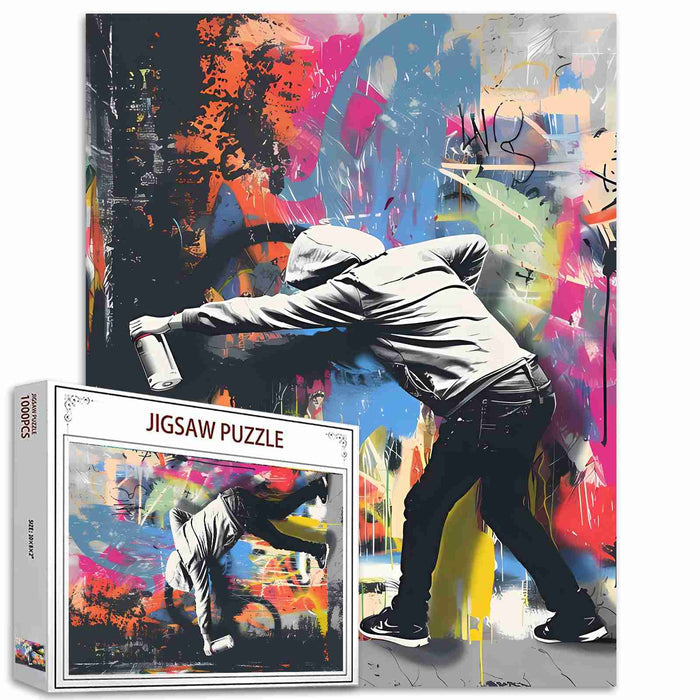 Graffiti Street Artist Jigsaw Puzzles - Tucocoo