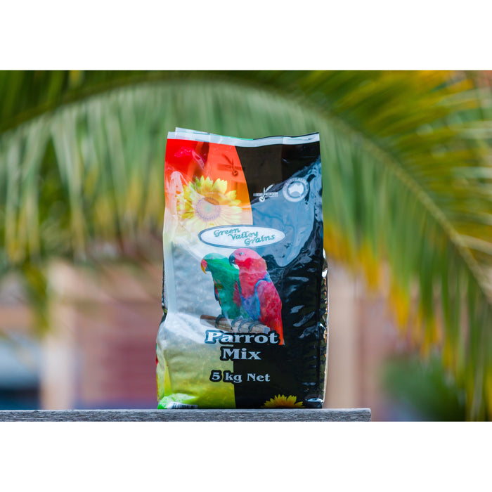Green Valley Grains Parrot Mix Seed 5kg