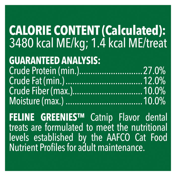 Greenies Cat Dental Treats Catnip 130g