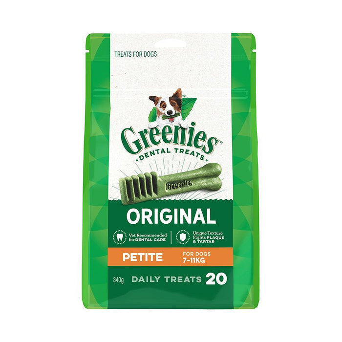 Greenies Dog Original Dental Treats for Petite Dogs 340g-Habitat Pet Supplies
