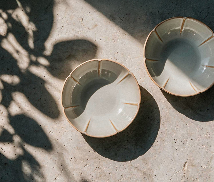 Hanami Earthtones Stoneware Large Bowls Set of 2