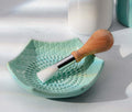 Ceramic green Grater Set with Brush