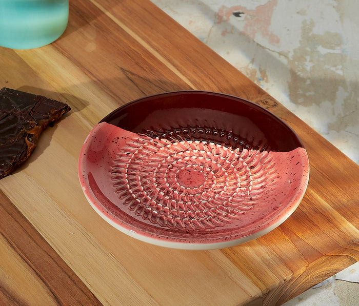 Pink chocolate small grate plate - Lollygag