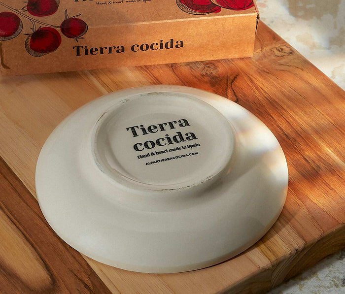 Small Ceramic Grater Plate back - Lollygag