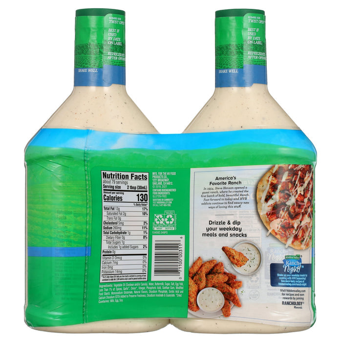 Hidden Valley Original Ranch Dressing,2 pk