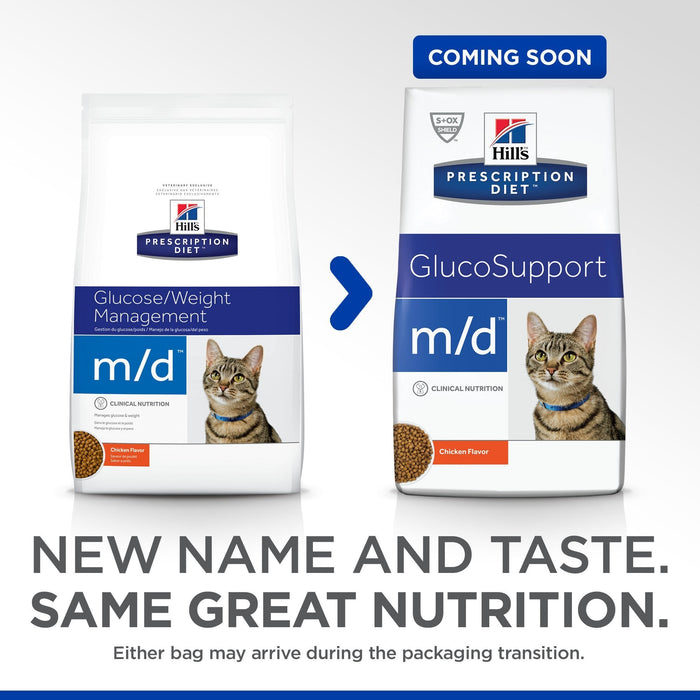 Hills Prescription Diet Cat m/d GlucoSupport Dry Food 1.8kg