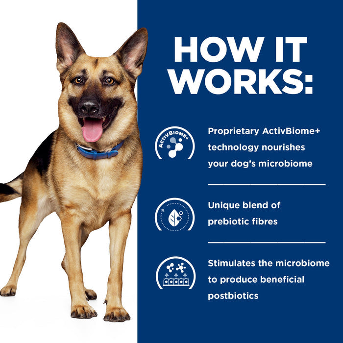 Hills Prescription Diet Dog Gastrointestinal Biome Digestive/Fibre Care Dry Food 3.6kg
