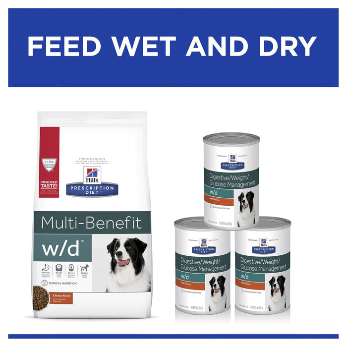 Hills Prescription Diet Dog w/d Multi-Benefit Dry Food 3.85kg