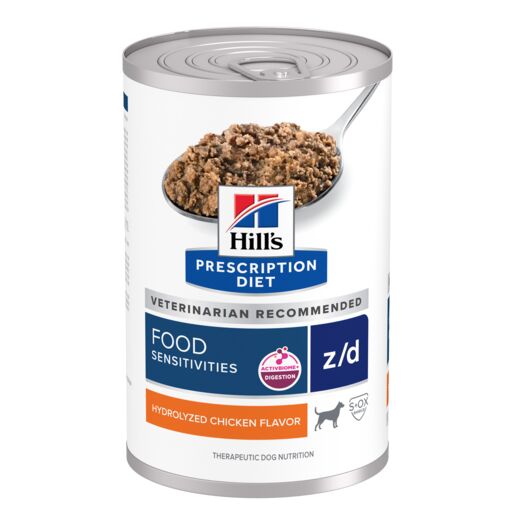 Hills Prescription Diet Dog z/d Skin/Food Sensitivities Original Wet Food 370g x 12-Habitat Pet Supplies