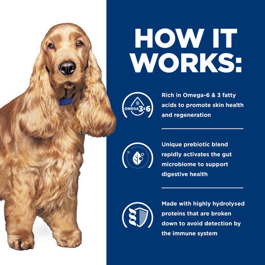Hills Prescription Diet Dog z/d Skin/Food Sensitivities Original Wet Food 370g x 12