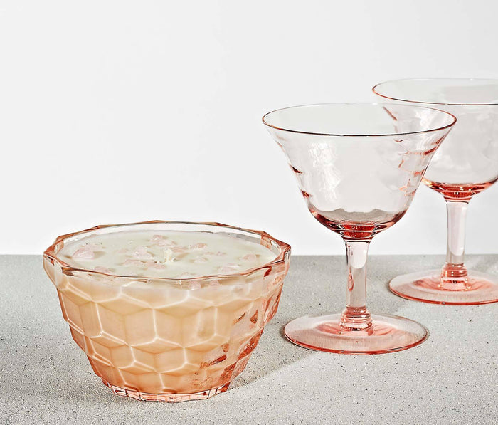 Hollywood Rose Cocktail and Candle Set: Mangosteen Bubble