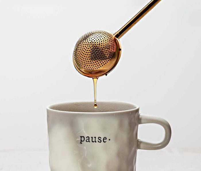 It's a Tea-rrific Day! Tea Egg Infuser & Coffee Scoop / Bag Clip Set - Lollygag
