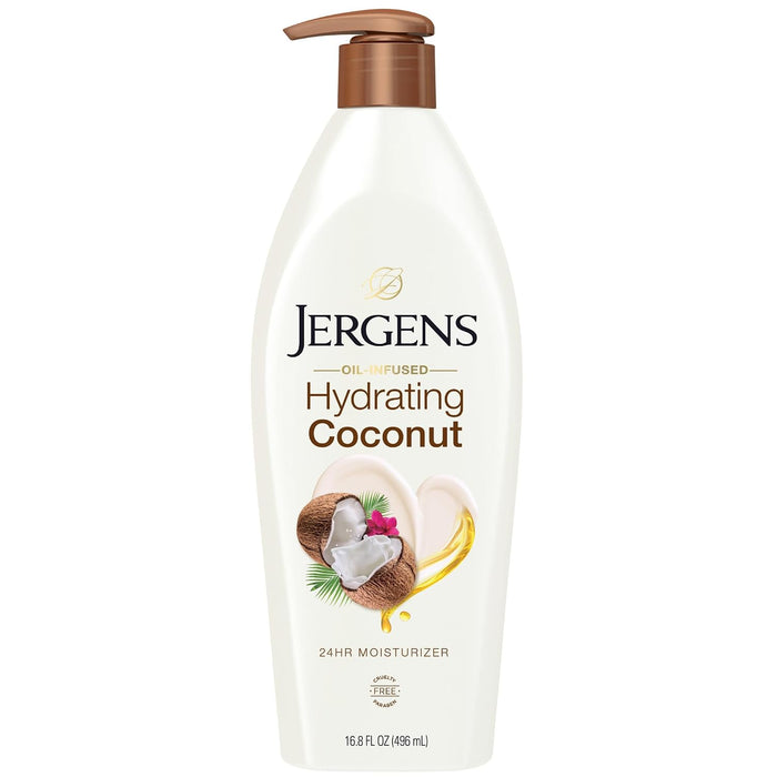 Jergens Hydrating Coconut Body Lotion (496ml)