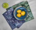 Tea Towels Blue and Juniper Green-lollygag