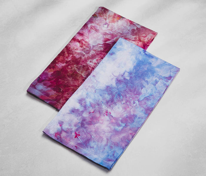 Kaleidoscope Tea Towels Warm Hues