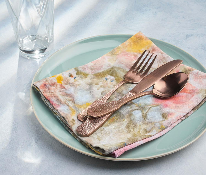 Kaleidoscope Hydrangea Ice Dyed Napkin- lollygag
