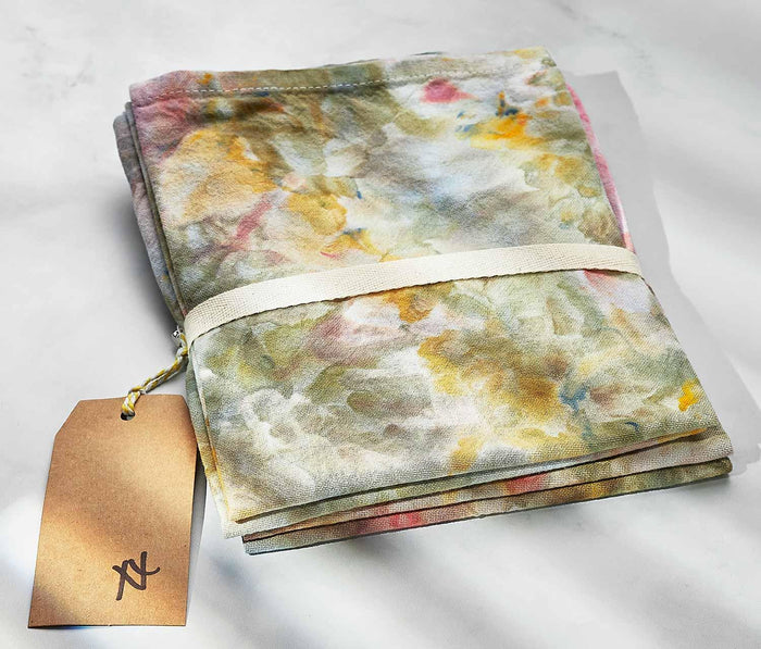 Kaleidoscope Hydrangea Ice Dyed Napkin- lollygag