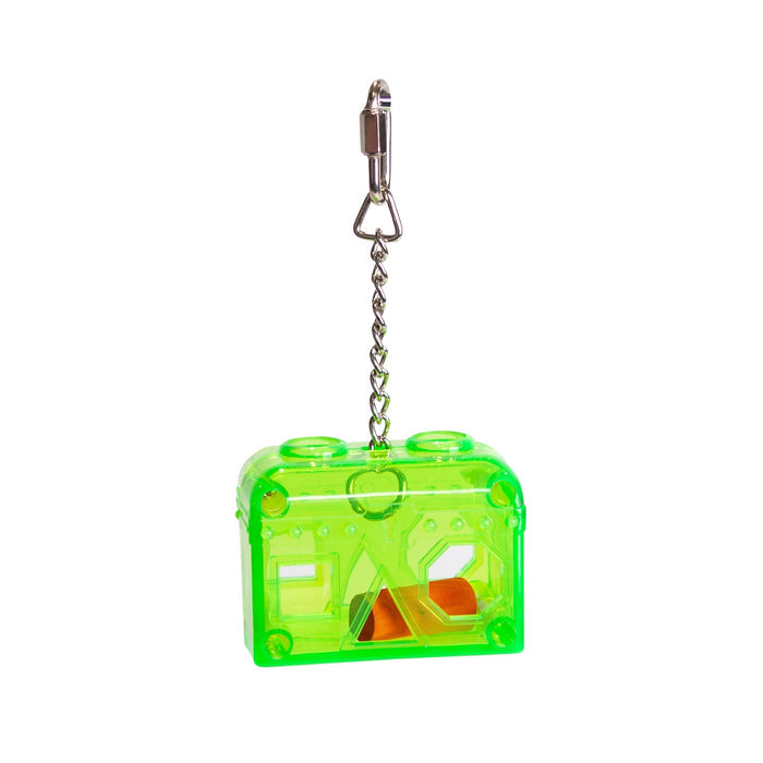 Kazoo Bird Toy Acrylic Puzzle Box Small-Habitat Pet Supplies