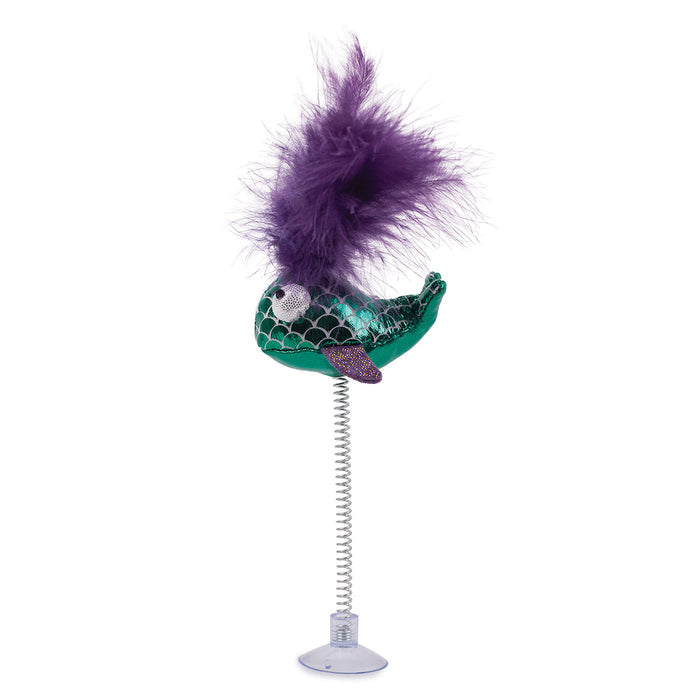 Kazoo Bouncy Fish Cat Toy-Habitat Pet Supplies