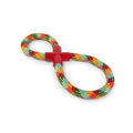 Kazoo Braided Rope Figure 8 Dog Toy-Habitat Pet Supplies