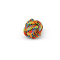 Kazoo Braided Rope Knot Ball Small Dog Toy-Habitat Pet Supplies